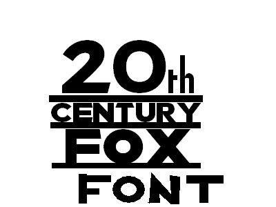 20th Century Fox Font by ButlerArtworks on DeviantArt.